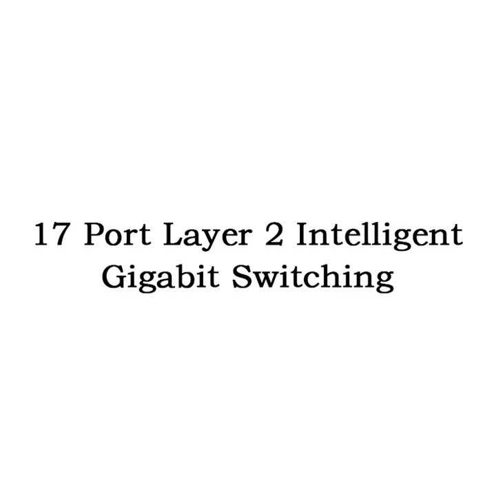 Inteligentno gigabitno prebacivanje sa 17 priključaka sloja 2